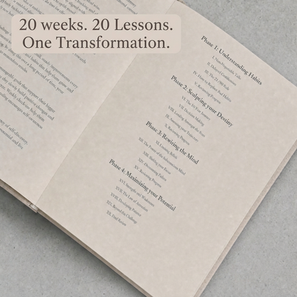 One Step Better 20-Week Guided Journal